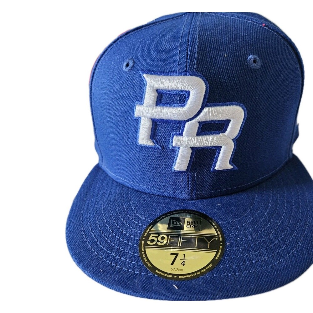 New Era 59FIFTY Puerto Rico World Baseball Classic Baseball Cap Blue 7 1/4
